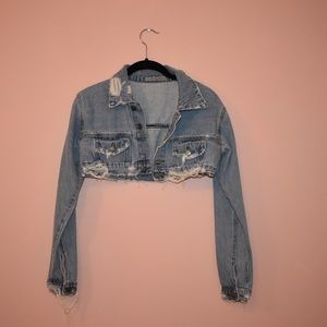 Cropped Denim jacket